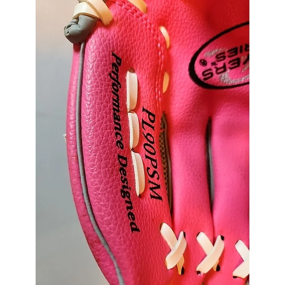 Rawlings Player Series PL90PSM Youth Tee/Soft Ball Glove Pink Right Hand Thrower